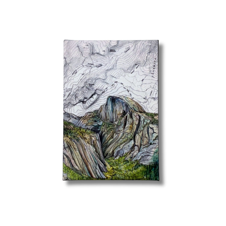 Topo Half Dome Magnet