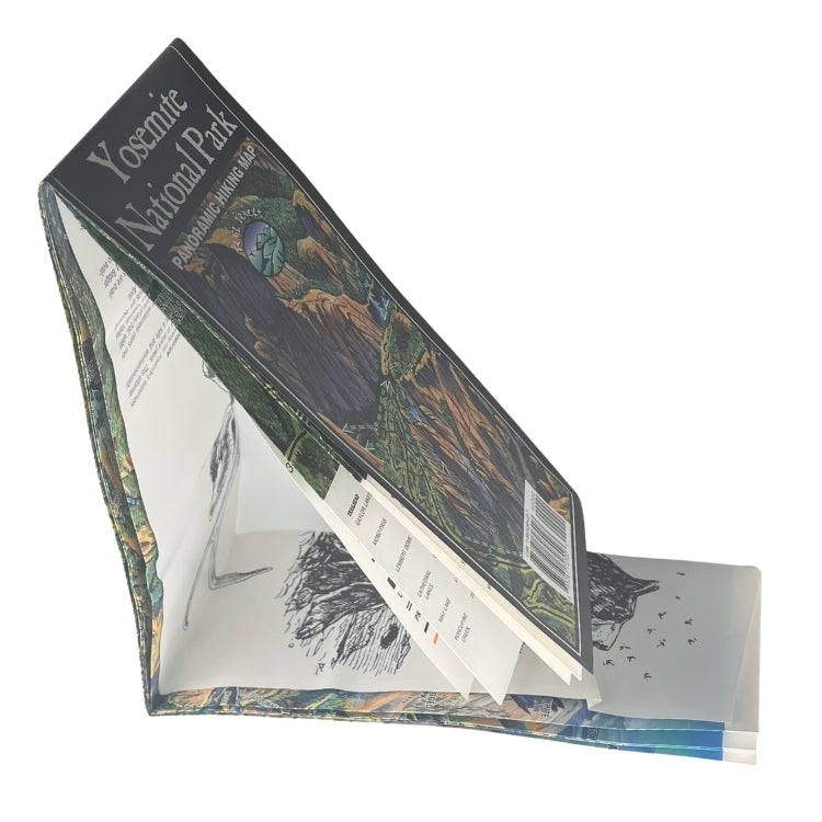 Trail Tracks Panoramic Hiking Map