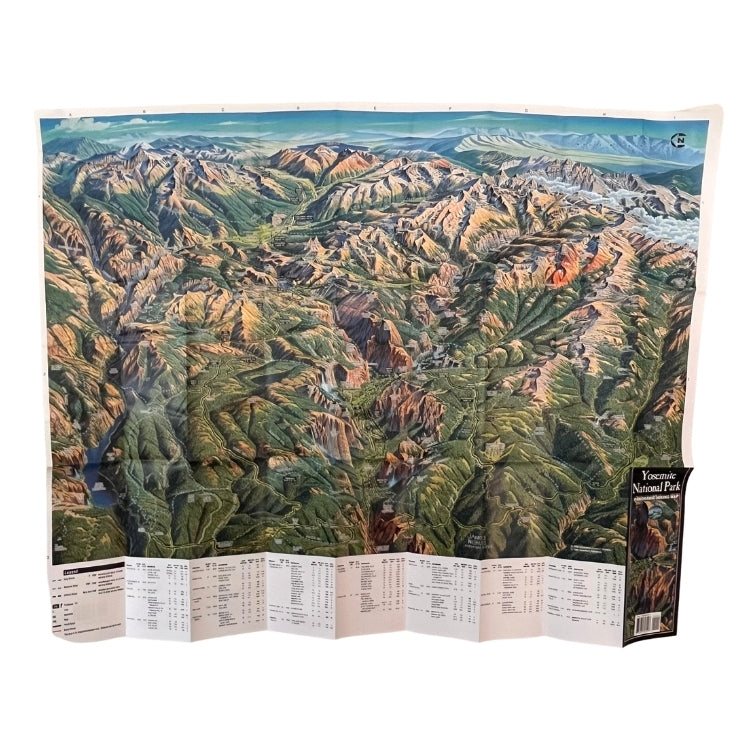 Trail Tracks Panoramic Hiking Map