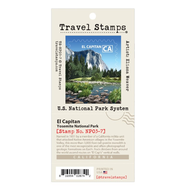 Travel Stamp: El Capitan