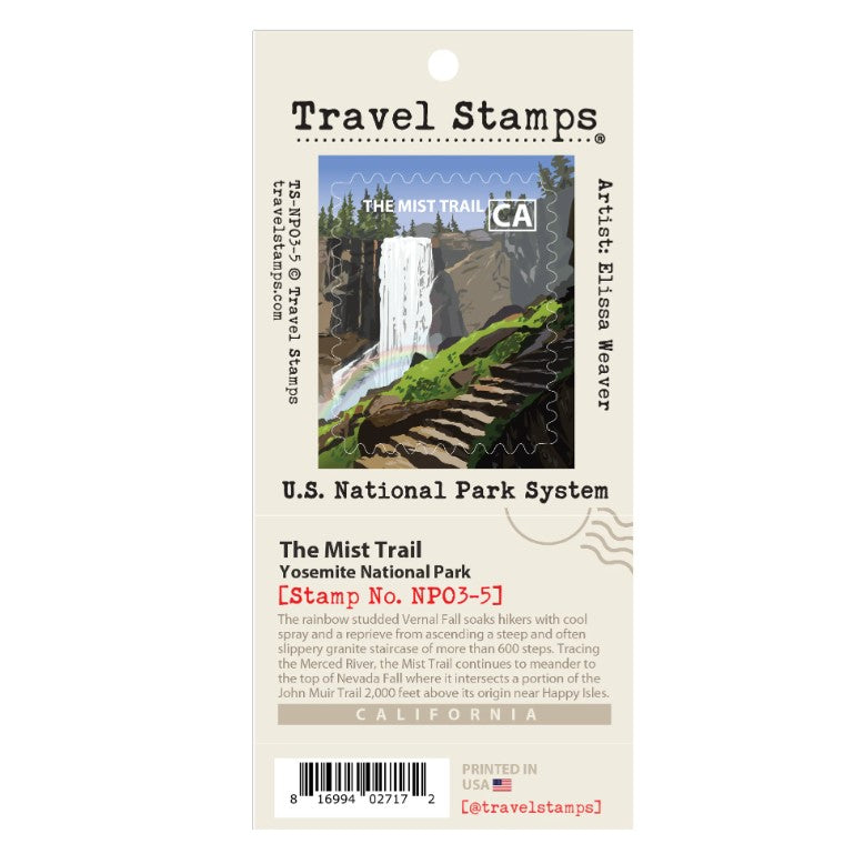 Travel Stamp: Mist Trail