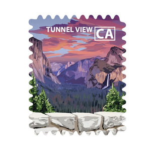 Travel Stamp: Tunnel View