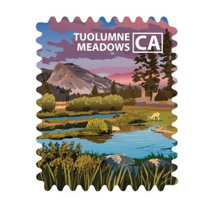 Travel Stamp: Tuolumne Meadows