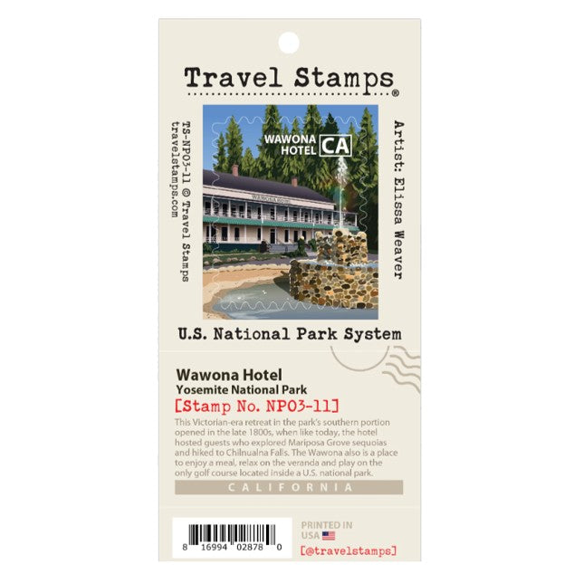 Travel Stamp: Wawona