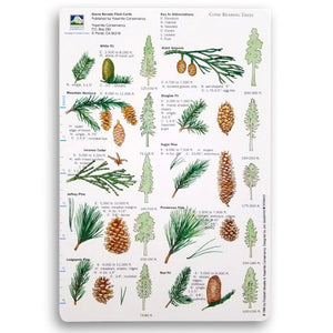 Trees of the Sierra Nevada Field Card