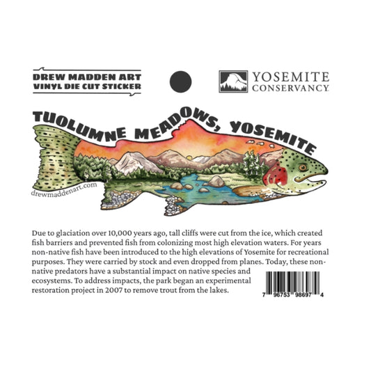 Tuolumne Trout Sticker