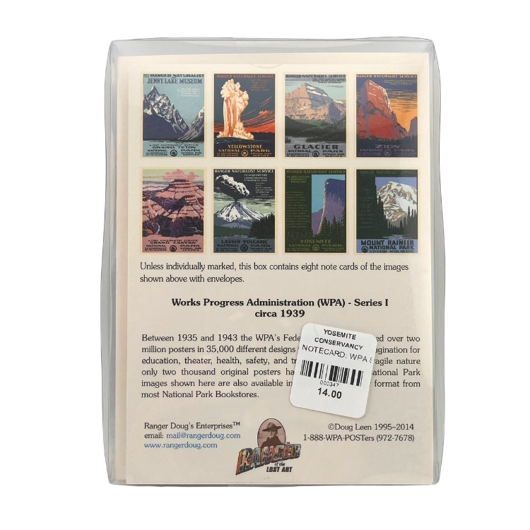 WPA Notecard Set - Series 1