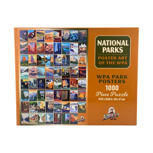 WPA Parks Poster Puzzle - NEW