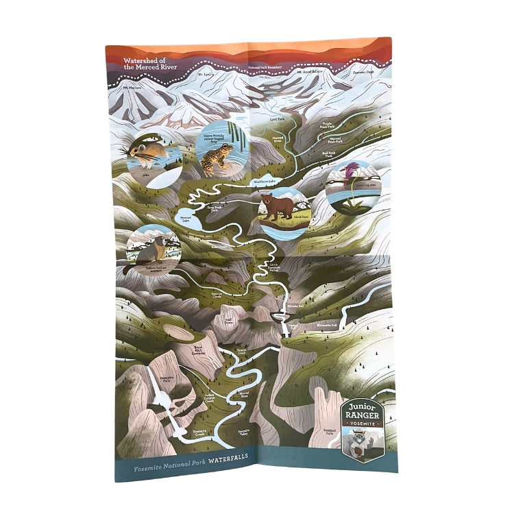 Junior Ranger Field Guide - WATERFALL