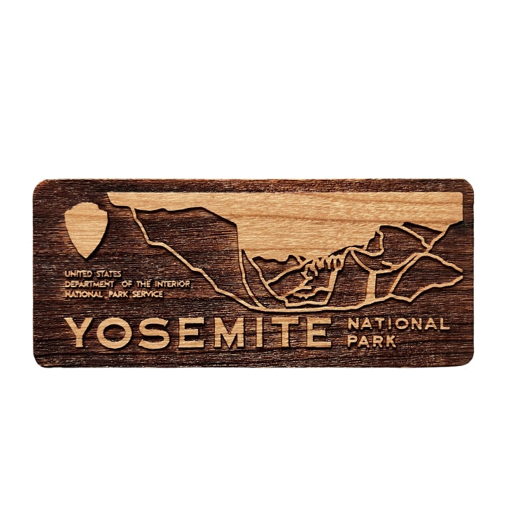 Yosemite Entrance Sign Magnet