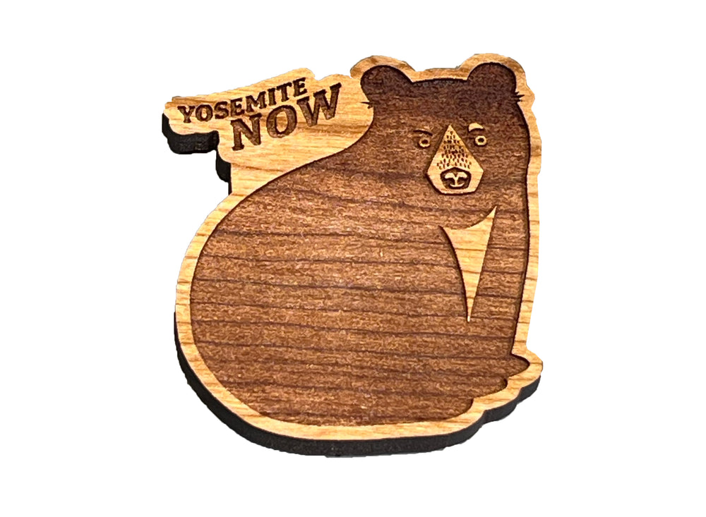 Yosemite Now Bear Magnet