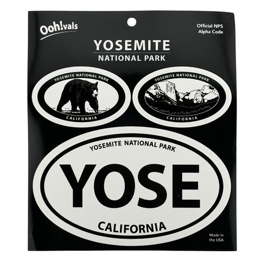 Yosemite Triple Decal - YOSE