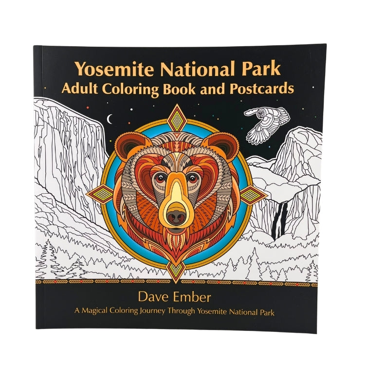 Yosemite Adult Coloring Book