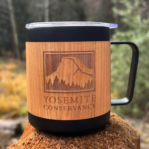 Yosemite Conservancy Wood Mug