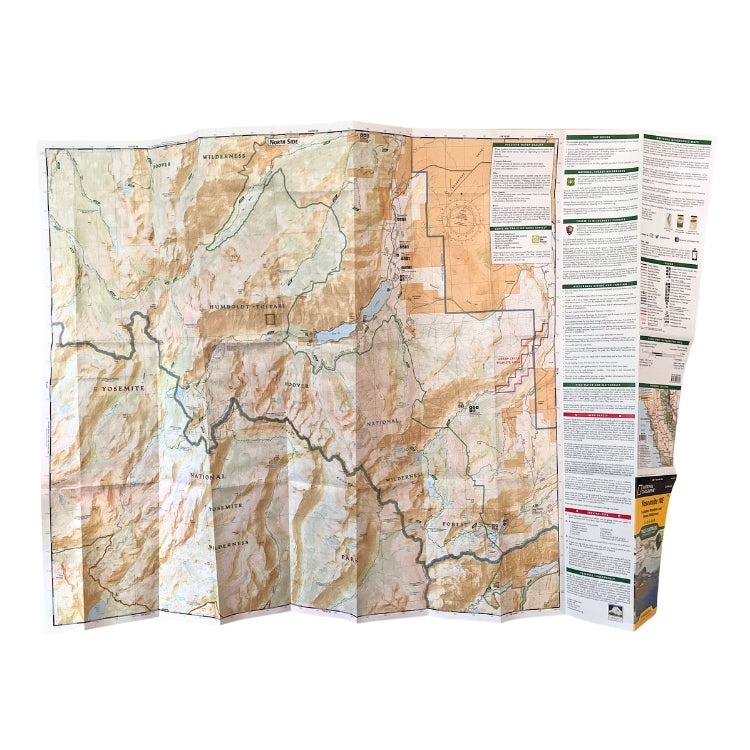 Yosemite NE Trails Illustrated: Tuolumne Meadows & Hoover Wilderness Topo Map