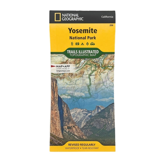 Yosemite National Park Trails Illustrated