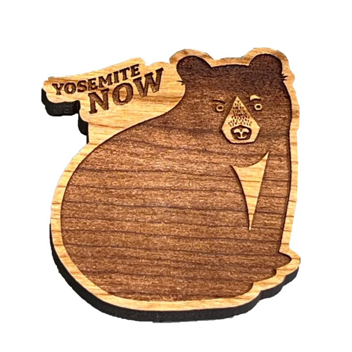 Yosemite Now Bear Magnet