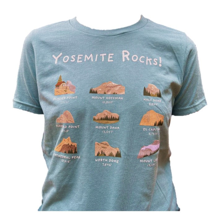 Yosemite Rocks Youth Tee