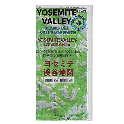 Yosemite Valley Multi-Language Map