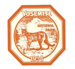 Yosemite WPA Historic Sticker