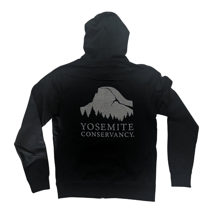 Fleece Full-Zip Hoodie Black