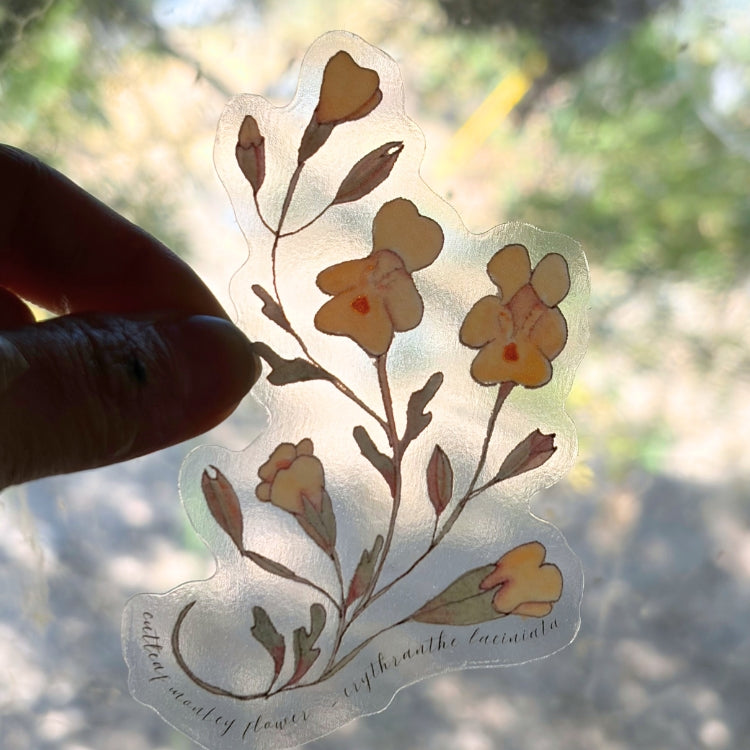 Monkey Flower Sticker