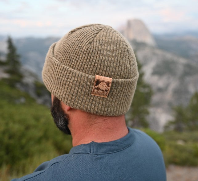 Rustek Wool+Cork Beanie - MOSS