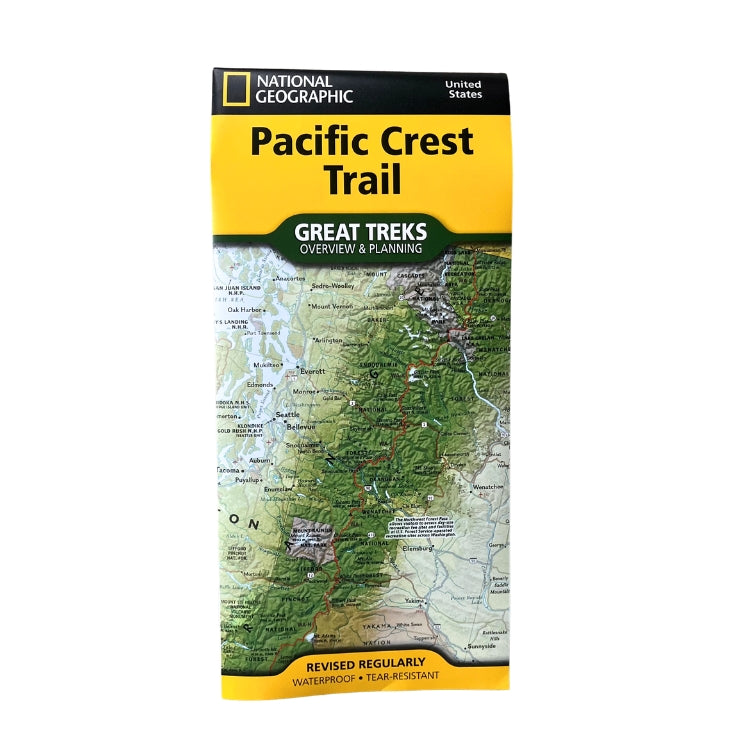 Pacific Crest Trail Map 9781566959568
