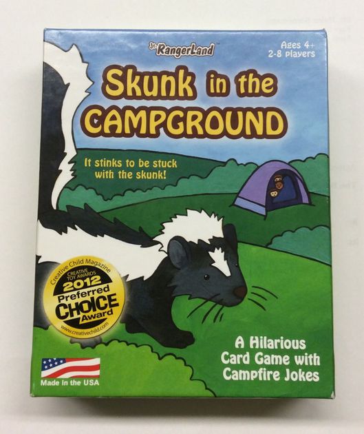 Skunk In The Campground Card Game