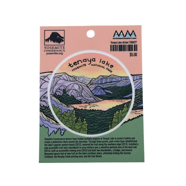 Tenaya Lake Sticker