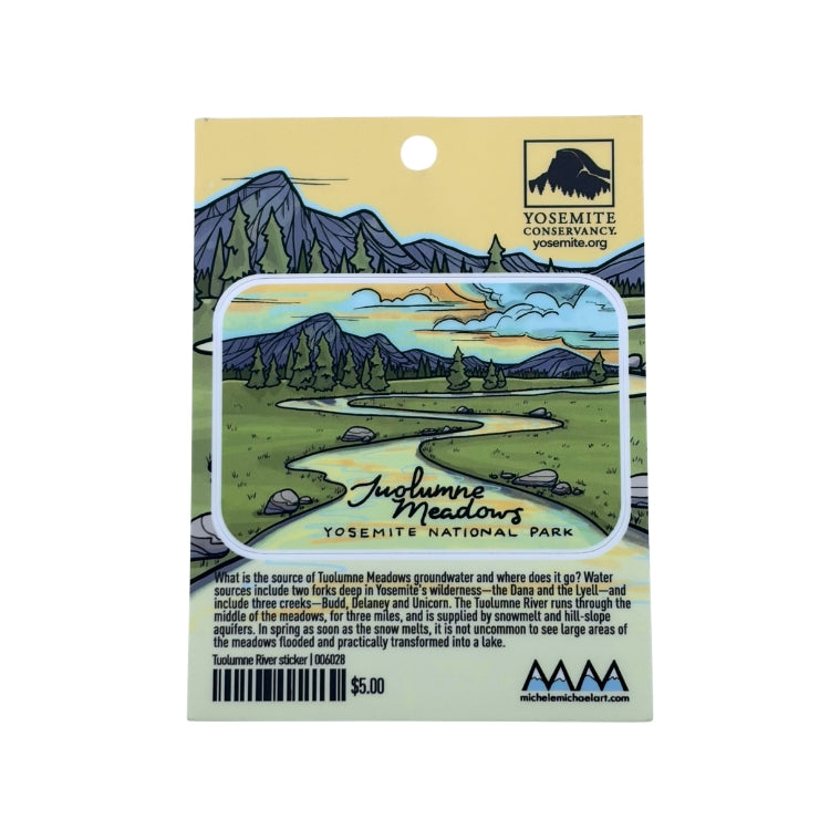 Tuolumne River Sticker